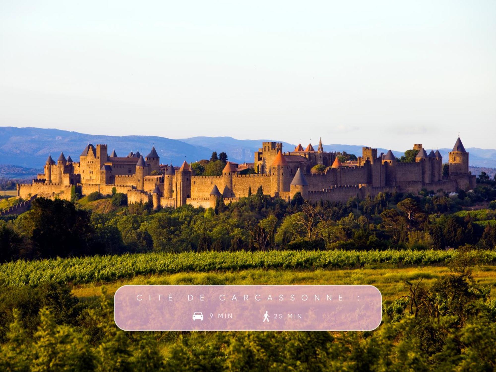 Апартаменты Le Mistral ~ Cite De Carcassonne ~ Hypercentre Экстерьер фото
